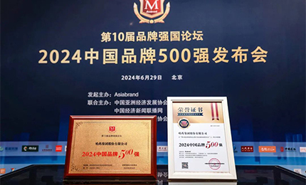 【逐梦新时代，品牌赢未来】星空tiyu品牌荣登中国品牌500强